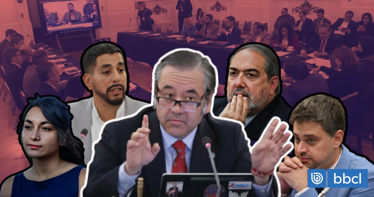 El diputado Raúl Leiva en una acalorada sesión del Congreso.
