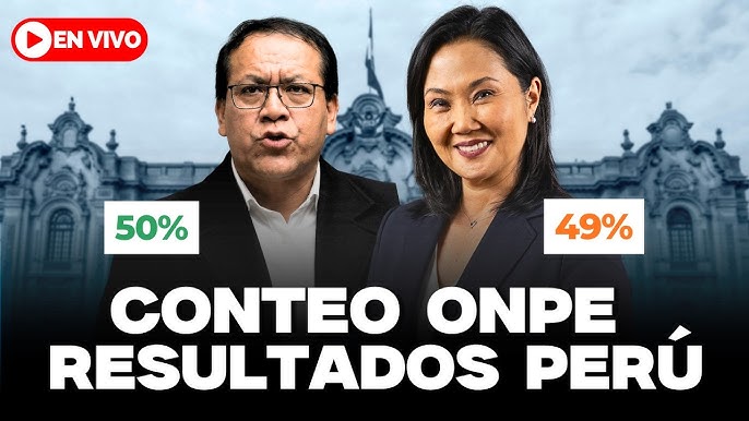 Personal de la ONPE procesando actas electorales en la segunda vuelta.