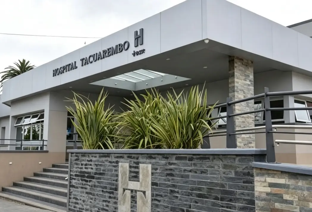 Instalaciones asistenciales donde se atiende el caso de meningitis en Tacuarembó.