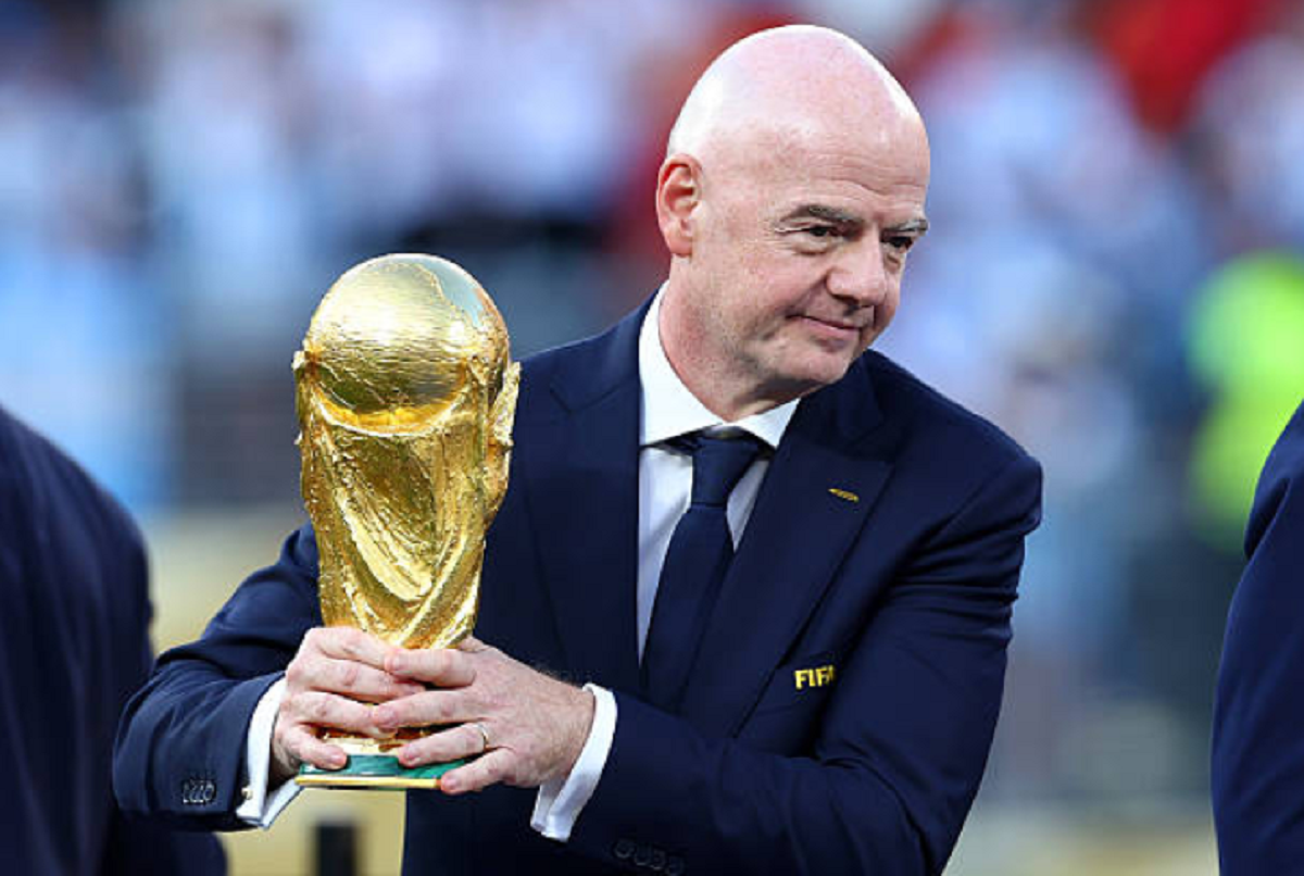 Conferencia de prensa donde la FIFA canceló la privatización del Mundial de fútbol