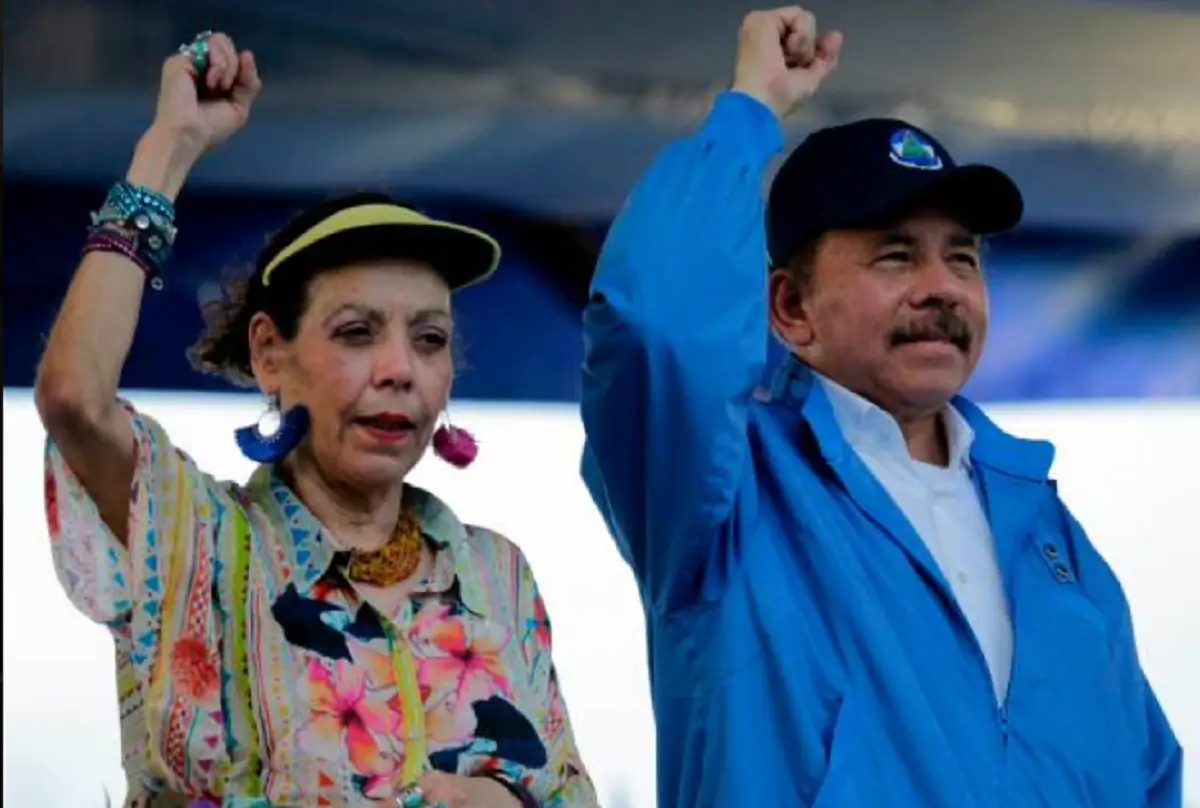 Representación gráfica del rechazo internacional ante las medidas de la dictadura en Nicaragua y la supresión de elecciones.