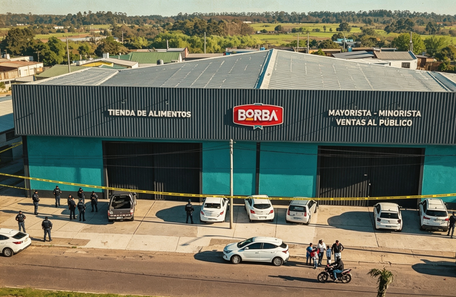 Violenta rapiña en Salto termina con un herido de bala y una familia tomada de rehén 1 Recreacion Borba