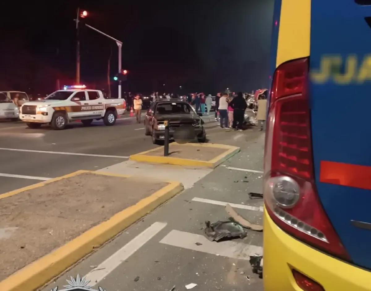 señalización de ruta 6 en Canelones tras accidente fatal en Canelones