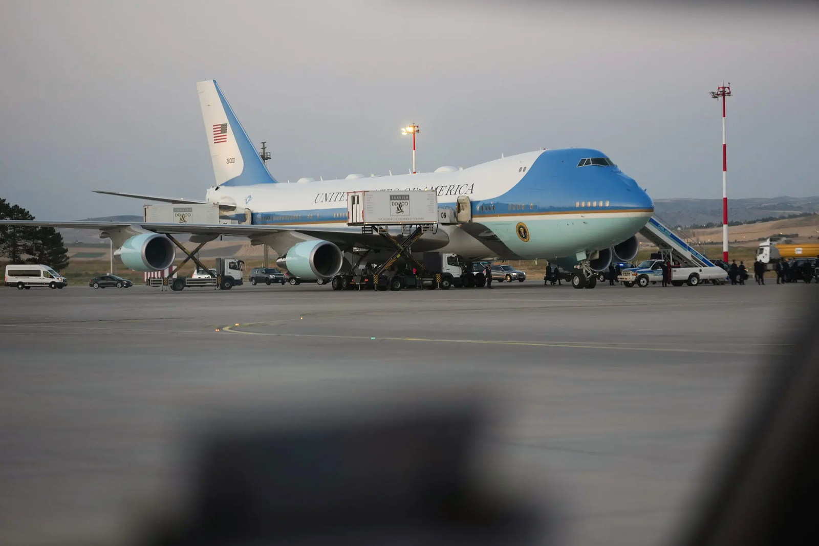 Despliegue tras la amenaza irani contra el air force one