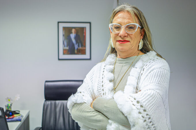 Collette Spinetti tras su cese del gobierno uruguayo