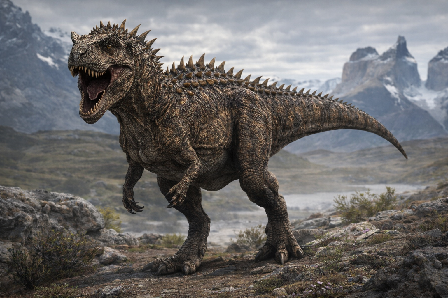 Paleontólogos presentan restos del Mesetasaurus Protector