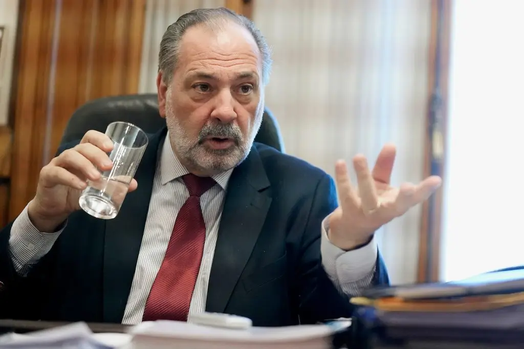 Fachada del edificio de la ANP donde renovaron la oficina de Jorge Gandini en la ANP.