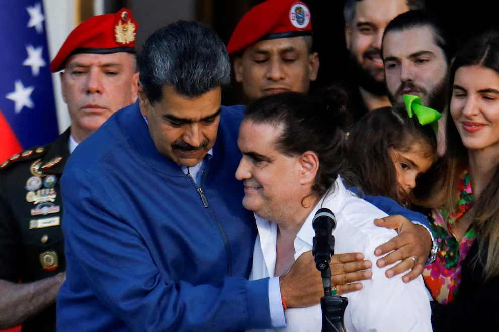 Nicolás Maduro y Alex Saab en una imagen de archivo