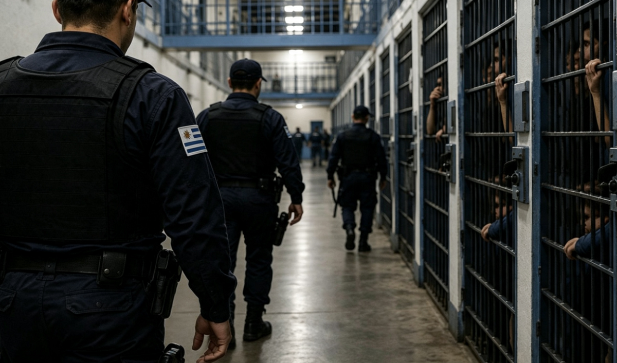 Vista exterior de una unidad del INR en el contexto en que el Ministerio del Interior abrió un llamado para operador penitenciario.
