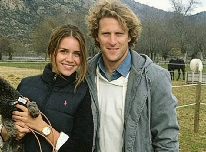 Foto retro de la época en que Zaira Nara hablo de Diego Forlan en un picante juego y admitio Ahi robaba yo