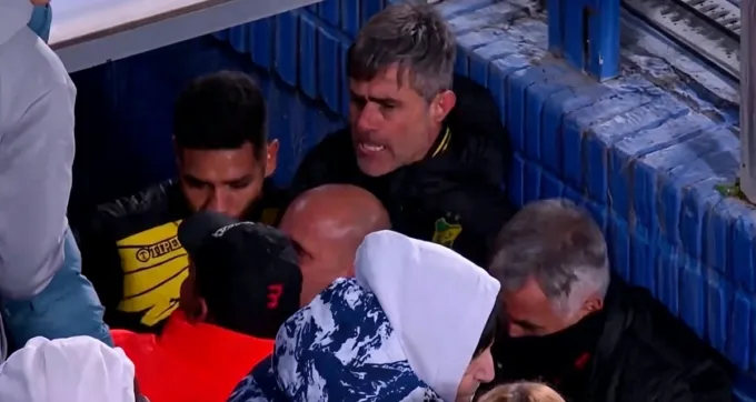 Incidente tras la pelea en el túnel de Vélez entre técnicos