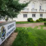 Fachada de la Intendencia donde se reclamará por el estado de las calles en Salto