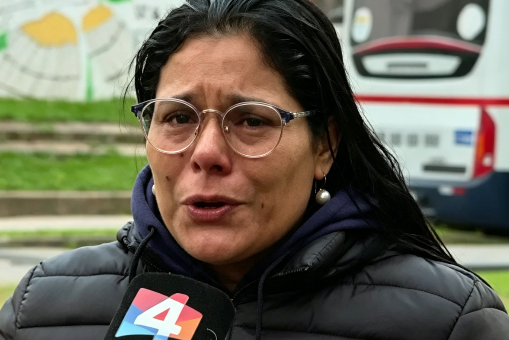 Dispositivo policial y operativo de rastreo por la desaparición de adolescentes en Malvín Norte en Montevideo.