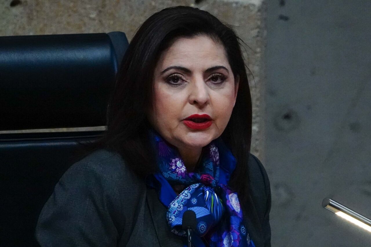 La magistrada Mónica Soto renuncia a la Sala Superior del TEPJF de México durante un evento oficial