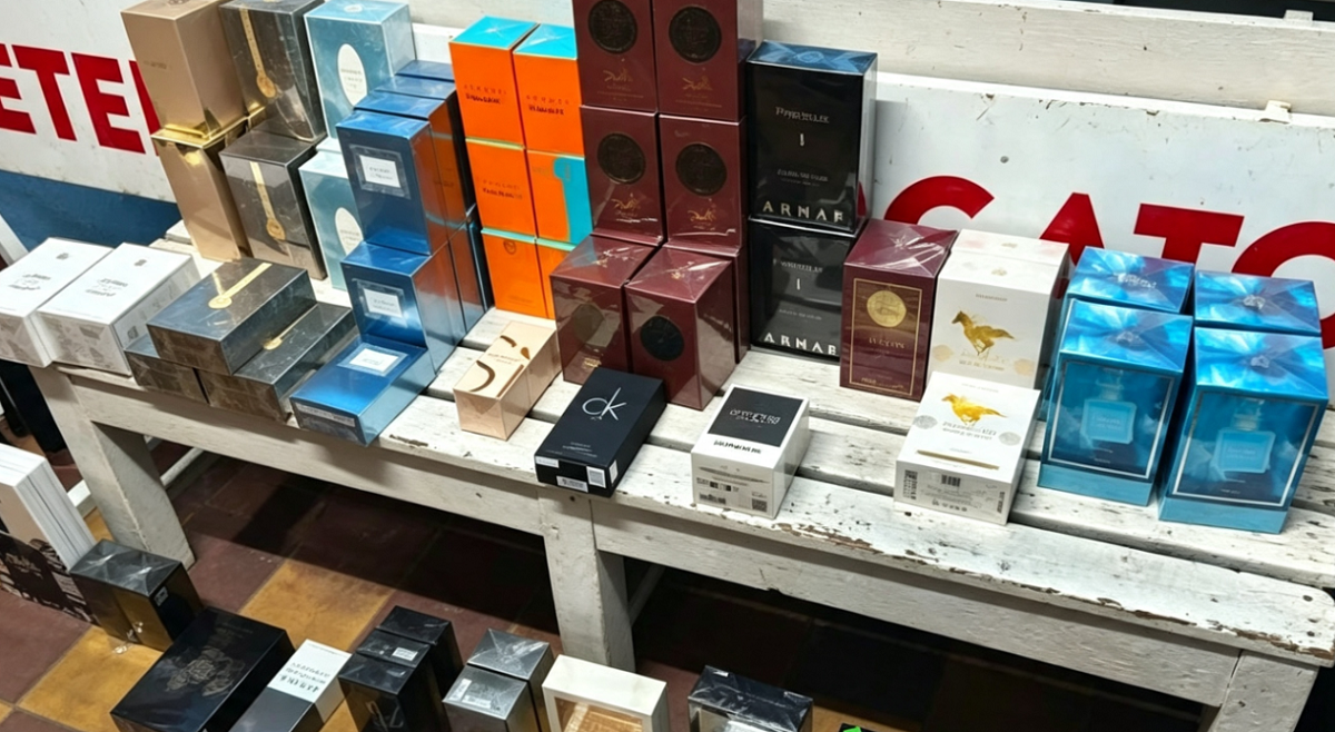 Un agente de la Guardia Republicana con un contrabando de perfumes fue interceptado en Rivera.