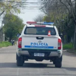 Asalto en La Blanqueada: la Policía tardó más de una hora 3 Patrullero de la Jefatura de Policía de Montevideo transitando por la vía pública.