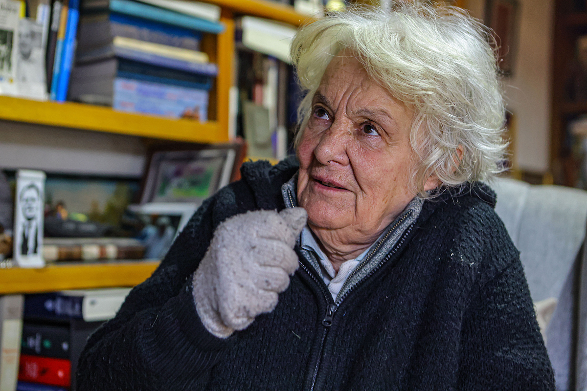La exvicepresidenta Lucía Topolansky opinando sobre la Rendición de Cuentas en Uruguay