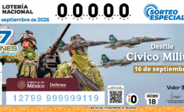 El Sorteo Especial 316 de la Lotería Nacional se celebra en el marco de una conmemoración Nacional que reconoce el papel histórico de las Fuerzas Armadas mexicanas en el proceso.