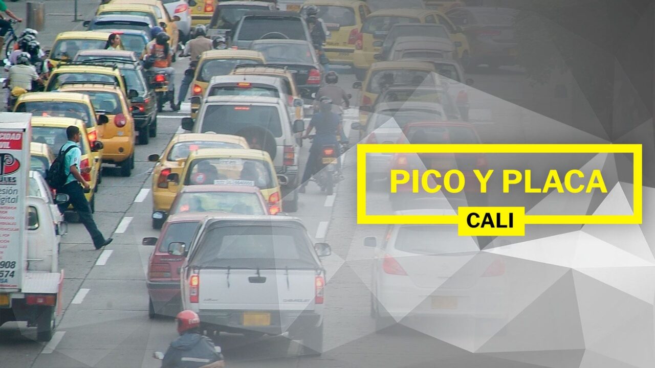 El sistema de restricción vehicular en Cali se aplica diariamente según el último dígito de la Placa, con horarios específicos para distintos tipos de transporte y excepciones.