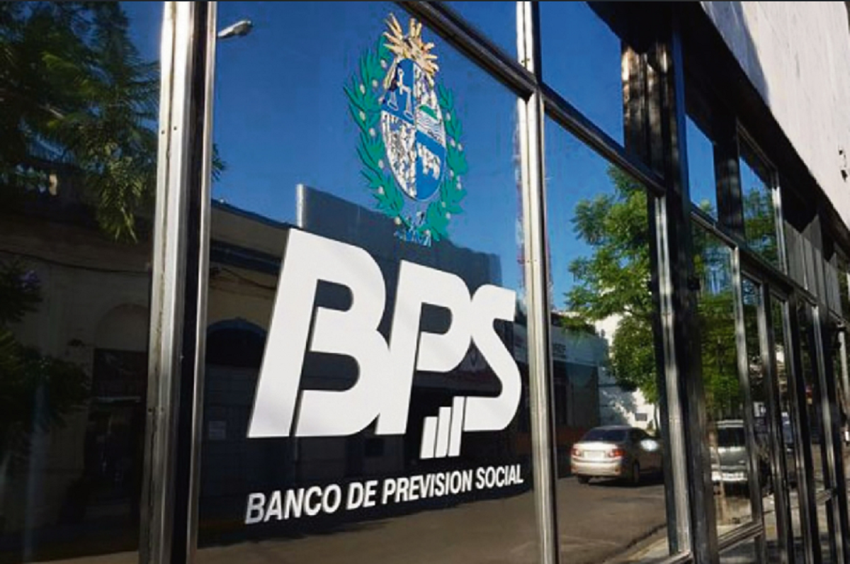 Sede central del Banco de Previsión Social BPS en Montevideo.