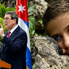 Captura de la foto utilizada en la presentación oficial sobre los efectos del embargo en Cuba.