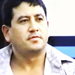 Fotografía de archivo de Marco Antonio García Simental alias El Cris tras su detención.