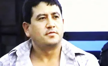 Fotografía de archivo de Marco Antonio García Simental alias El Cris tras su detención.