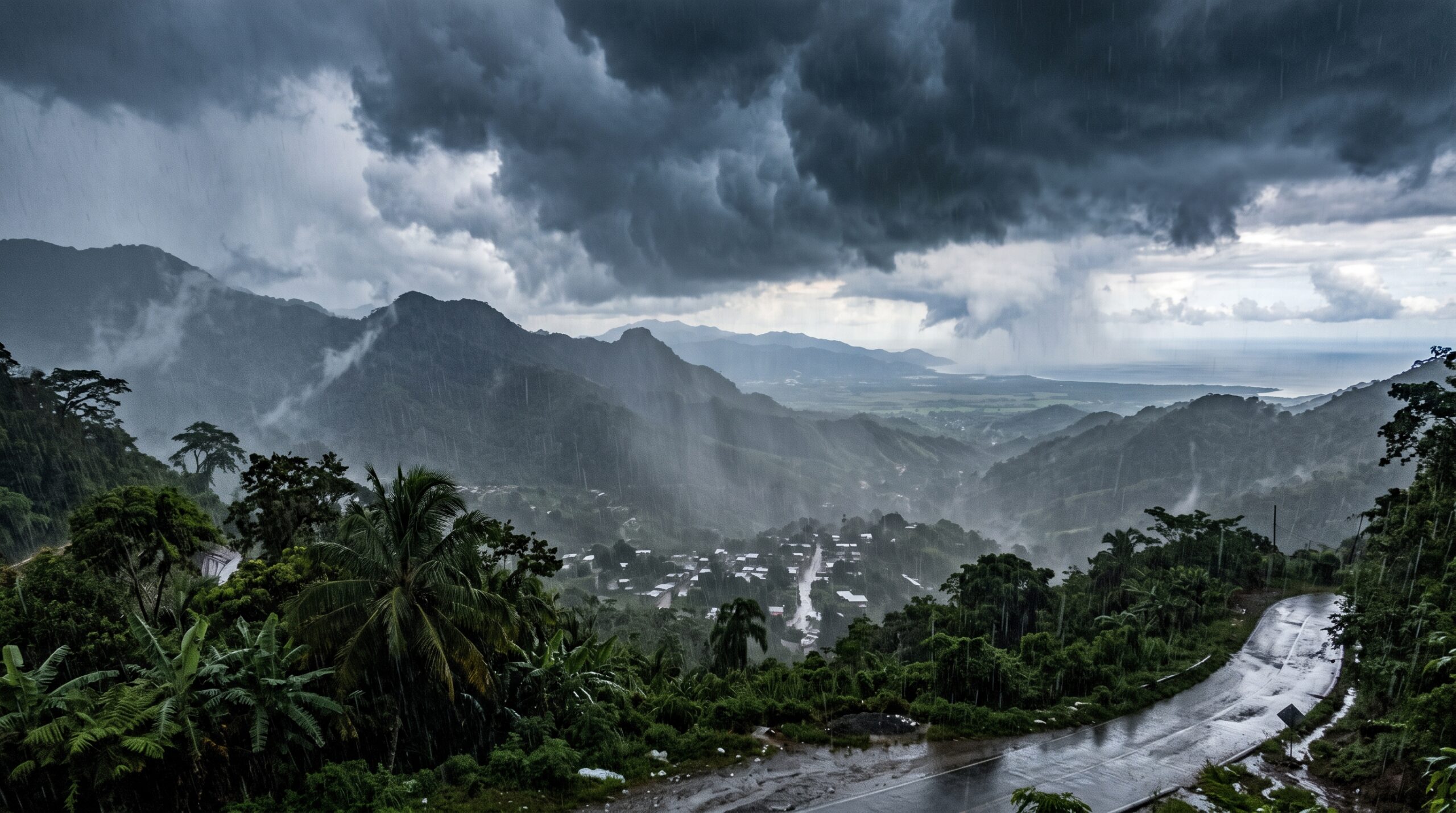 El sistema climático que provoca lluvias intensas en México se desarrolla en el sureste del país, interactuando con patrones de monzón y humedad atmosférica.