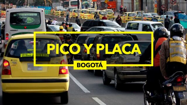 La medida de Pico y Placa en Bogotá se aplica desde 1998 para reducir el tráfico y la contaminación en la Ciudad durante los días laborables.
