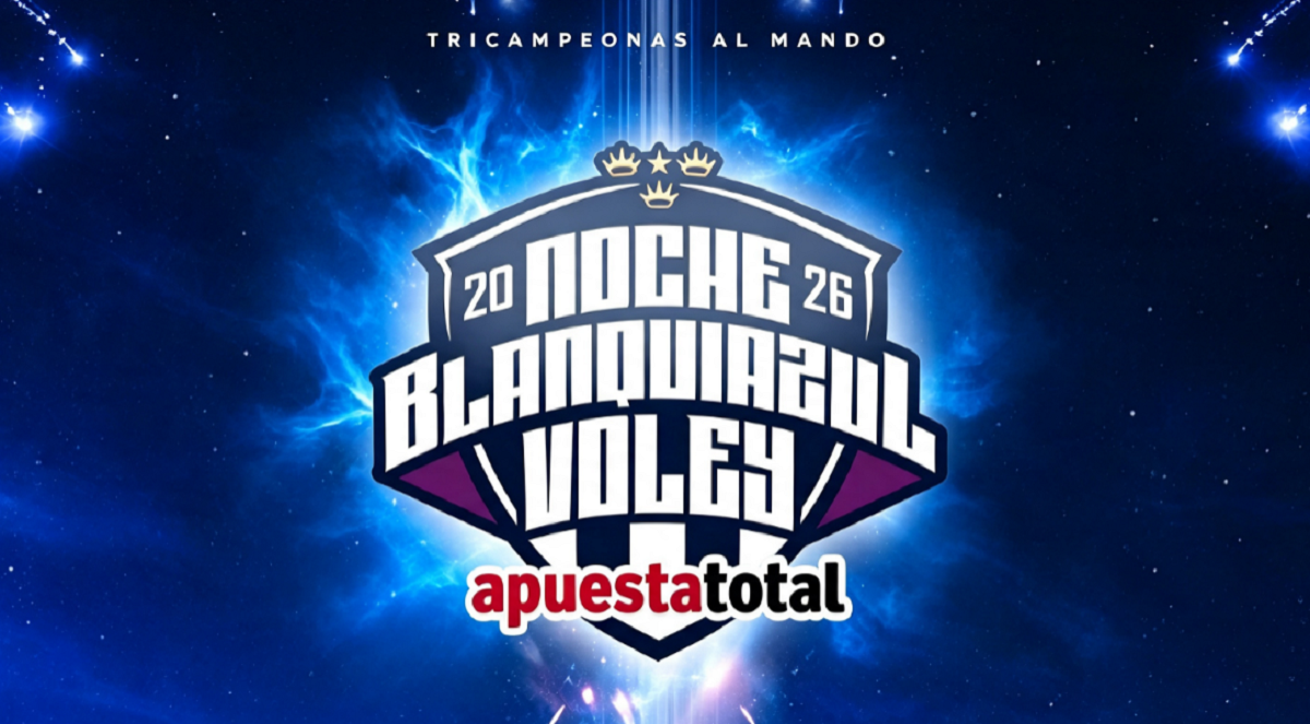 Vista del Polideportivo Lucha Fuentes durante el cuadrangular de vóley.