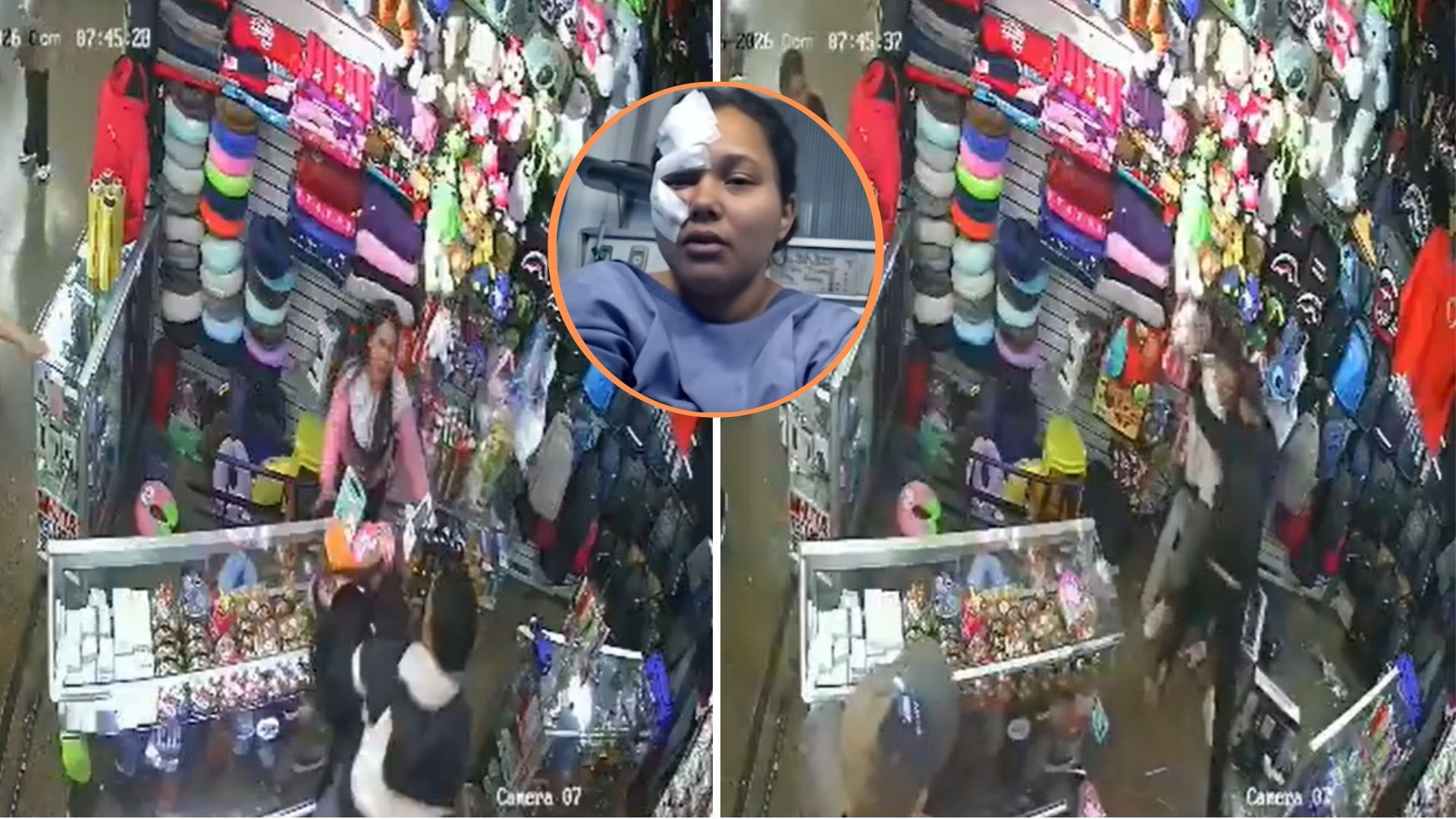 Un caso de violencia familiar registrado en un espacio público de Transporte en Bogotá, donde una persona fue agredida por su expareja tras meses de amenazas y seguimiento.
