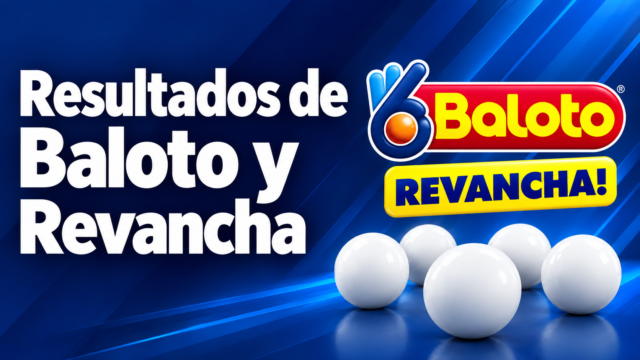 Balotera del sorteo del Baloto en Colombia con las bolillas numeradas girando en el acrílico.