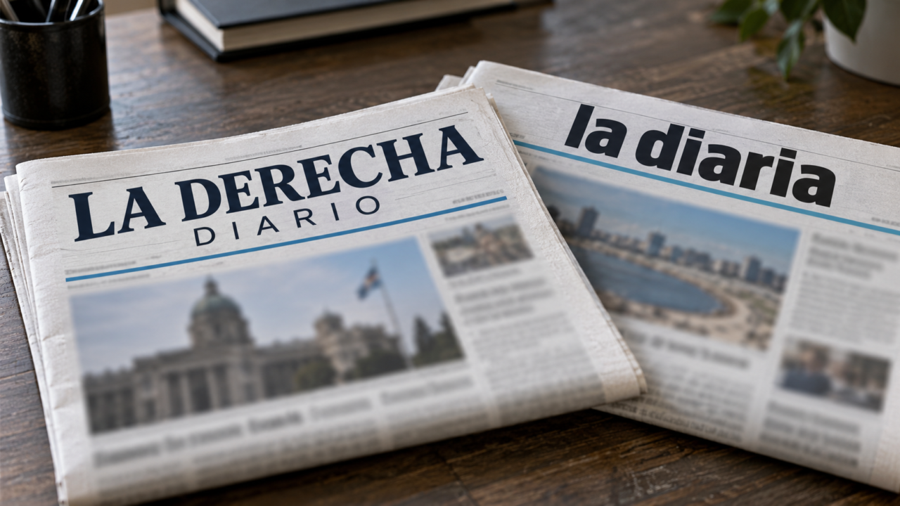 Comparativa gráfica entre las publicaciones de La Derecha Diario y la sección Verifica de La Diaria sobre el MSP.