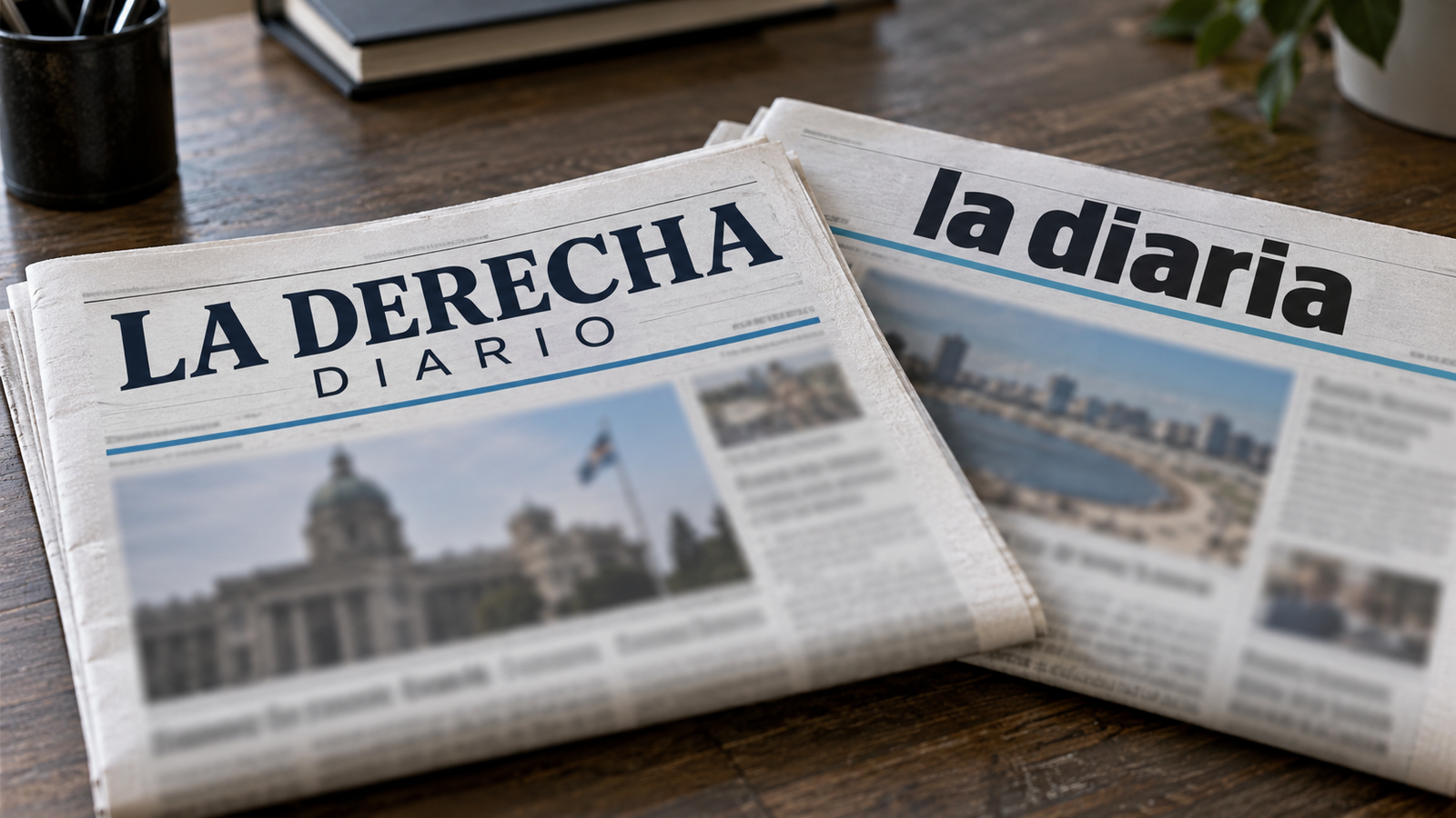 Comparativa gráfica entre las publicaciones de La Derecha Diario y la sección Verifica de La Diaria sobre el MSP.