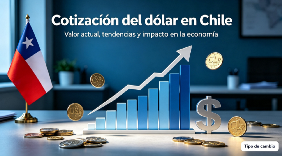 Billetes de dólares estadounidenses apilados sobre una mesa de operaciones bursátiles.