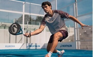 Decathlon presenta nueva gama de palas DYN en el Madrid Premier Padel P1, con modelos adaptados a distintos estilos de juego y tecnología Dynamic Channel.