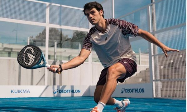 Decathlon presenta nueva gama de palas DYN en el Madrid Premier Padel P1, con modelos adaptados a distintos estilos de juego y tecnología Dynamic Channel.