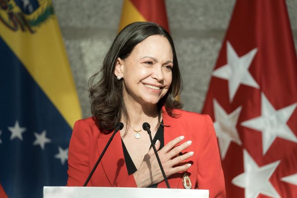 Machado: Acuerdo petrolero con EEUU requiere gobierno democrático en Venezuela
