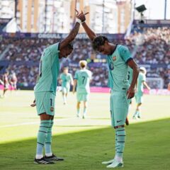 El partido se desarrolló en un contexto de intensidad creciente, con el Barça dominando el juego desde la segunda mitad y el LEVANTE UD enfrentando dificultades defensivas tras un.