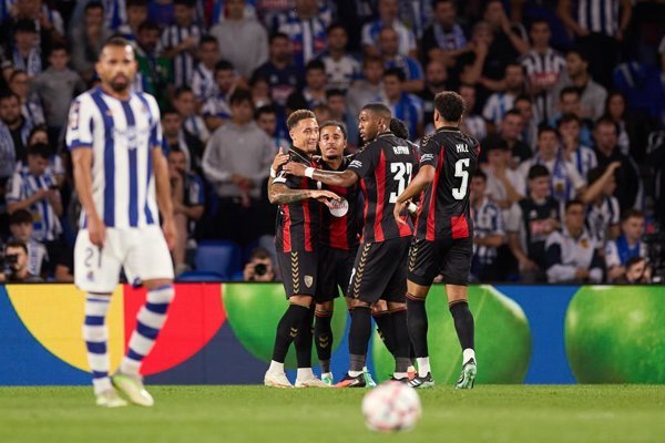 El encuentro entre Real Sociedad y Bournemouth en Ano