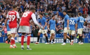 El Arsenal enfrentó su primera derrota en la temporada 2026-27 frente al Brighton & Hove Albion en una de las jornadas más decisivas de la Premier League inglesa.