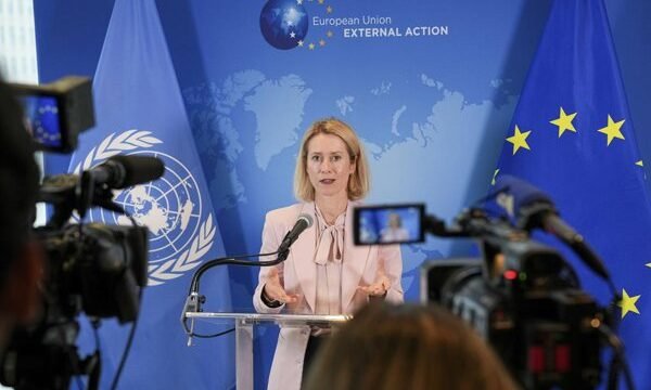 Los países de la Unión Europea y aliados clave han coordinado una declaración conjunta para exigir al gobierno ruso un alto el fuego inmediato y la liberación de civiles detenidos.