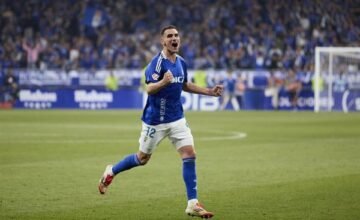El Real Oviedo se impuso en un partido clave de la liga española frente al Sporting de Gijón, mientras que el Eibar supera a Las Palmas con una victoria que le otorga liderato.