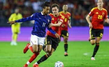 En un partido clave de la Liga de Naciones, Francia derrotó a Bélgica en Bruselas mientras Italia amplió su ventaja frente a Turquía en Bursa.