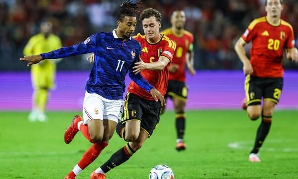 En un partido clave de la Liga de Naciones, Francia derrotó a Bélgica en Bruselas mientras Italia amplió su ventaja frente a Turquía en Bursa.