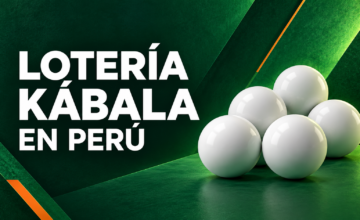 Cartilla y bolillas numéricas del sorteo de la lotería Kábala.