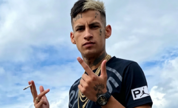 El cantante de Cumbia 420 L-Gante imputado por la Justicia en Argentina.