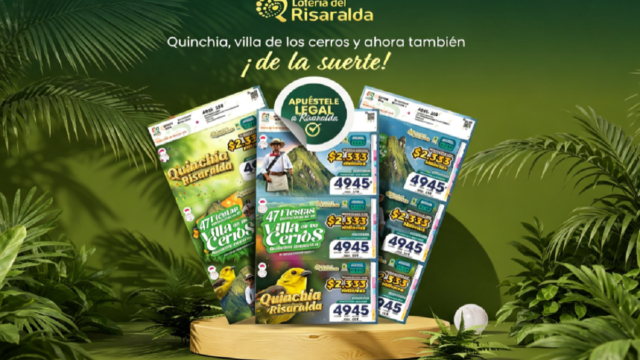 Sorteo de la Lotería de Risaralda transmitido por el canal Telecafé.