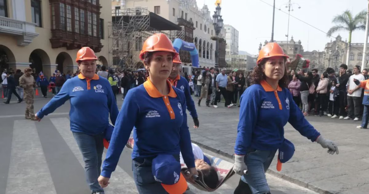 Simulacro Nacional Multipeligro se realiza el 13 de octubre: detalles en vivo