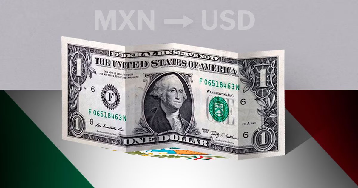 Precio de apertura del dólar en México el 16 de octubre